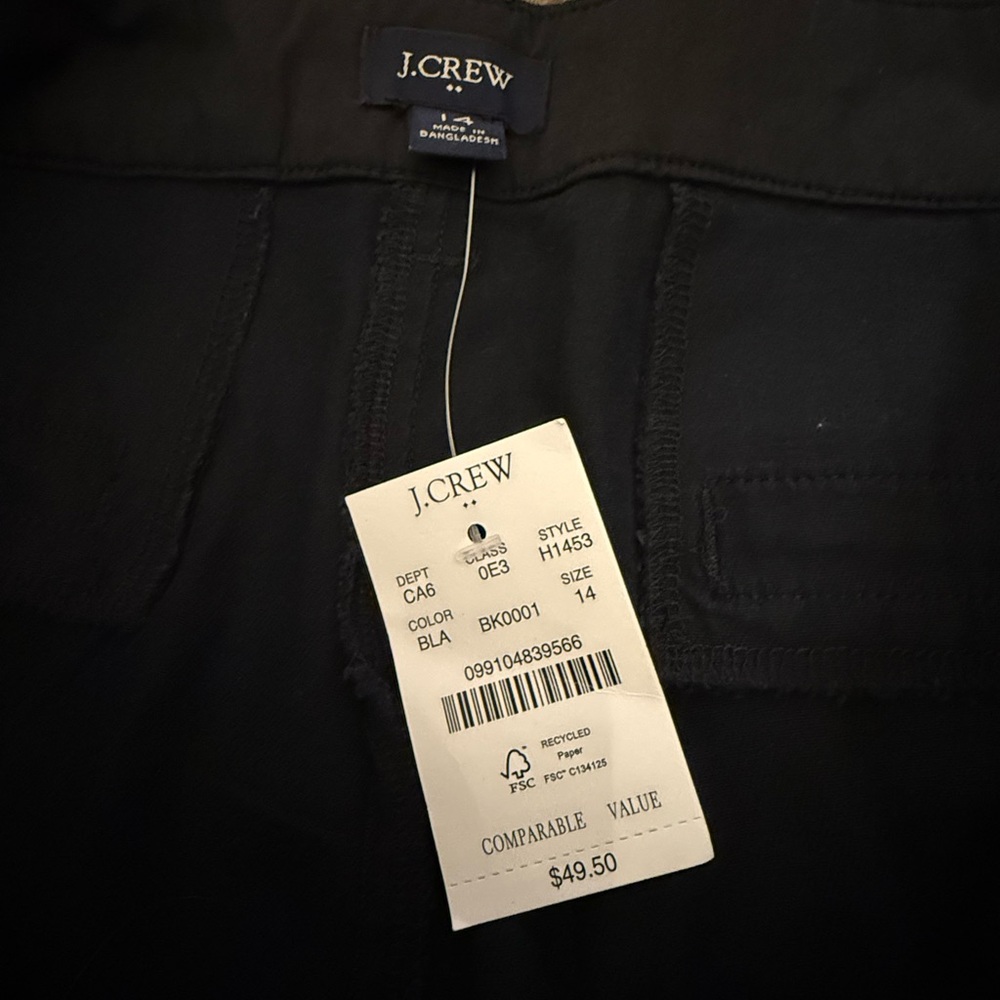NWT J Crew 5” Chino shorts - Picture 2 of 3